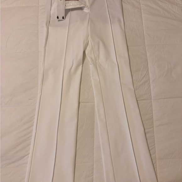 Express Pants - Express White and Tan Pants